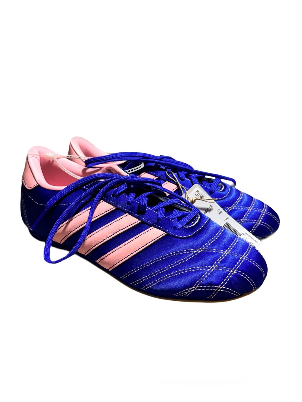 Adidas Originals Taekwondo Lace Womens 7 Blue Shoe Athletic Sneaker Footwear NWT - Picture 2 of 7